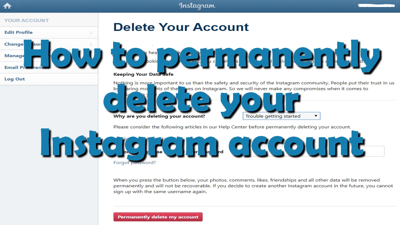 delete your Instagram account Archives - illustrated